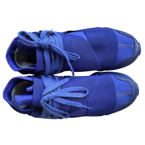 Adidas Y-3 Qasa High Dark Blue Purple Released January 2017 Rare size 7.5 - Picture 3 of 7